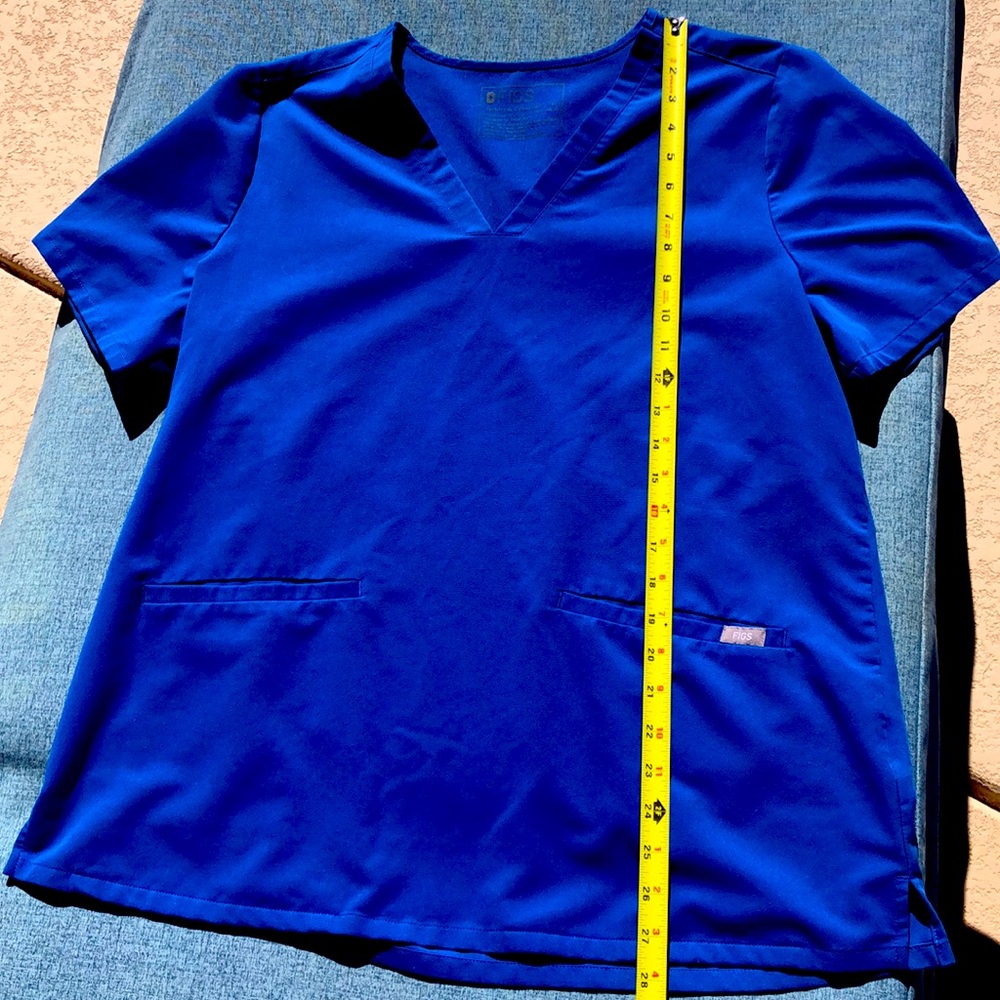 FIGS SCRUB SET royal blue XL